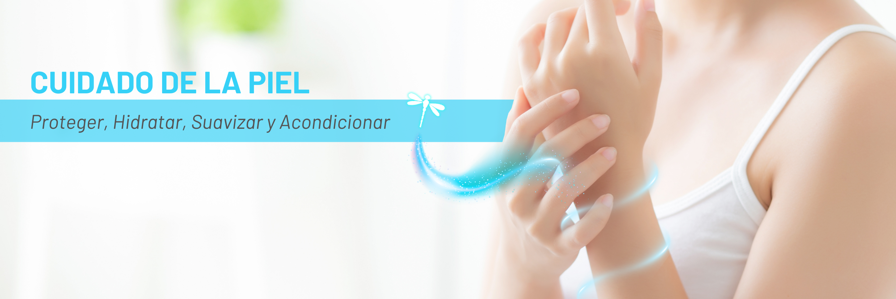 Productos para el cuidado de la piel y cicatrización de quemaduras